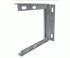 Medium Wall Bracket 5 inch standoff Galvanised