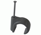 Grey Cable Clip 5mm