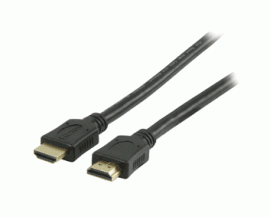 High Speed HDMI with ethernet cable 1.00m