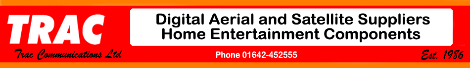 TV Aerial Mounting Brackets - Trac Communications - Aerial - Satellite - HDMI - Digital Reception Components